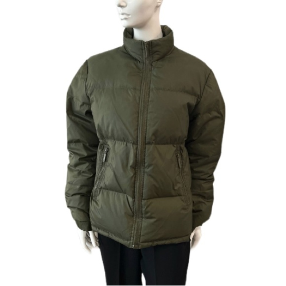 Club Monaco Army Green Down Puffer Jacket
